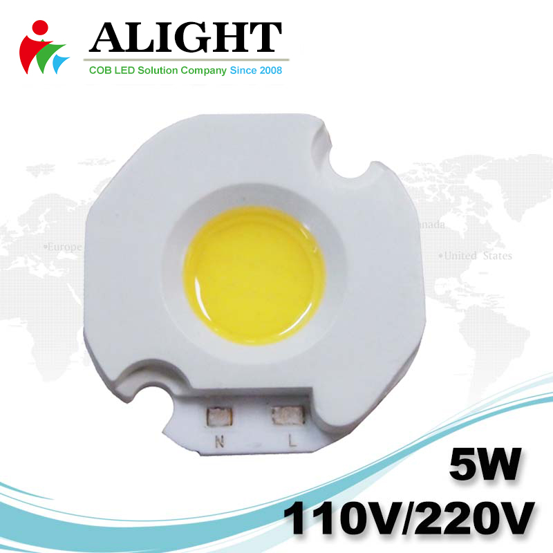 5W 110V/220V AC COB LED Dimmable with LED-Holder - Wholesale from